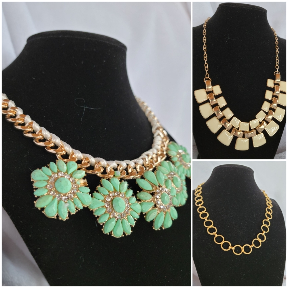3 Necklaces Multiple Styles